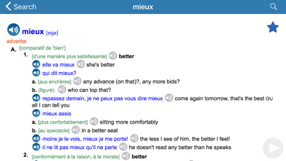 English / French dictionary Screenshot 3