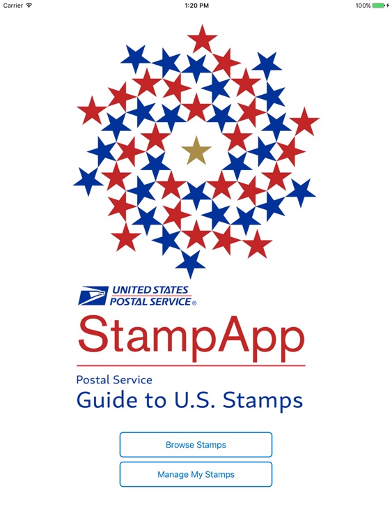 USPS StampApp for iPad