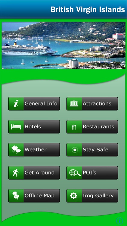British Virgin Islands offline Map Travel Guide