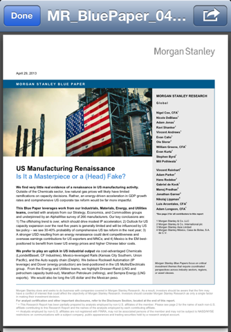 Morgan Stanley Research for iPad screenshot 2