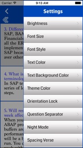SAP -  Interview Questions screenshot #5 for iPhone