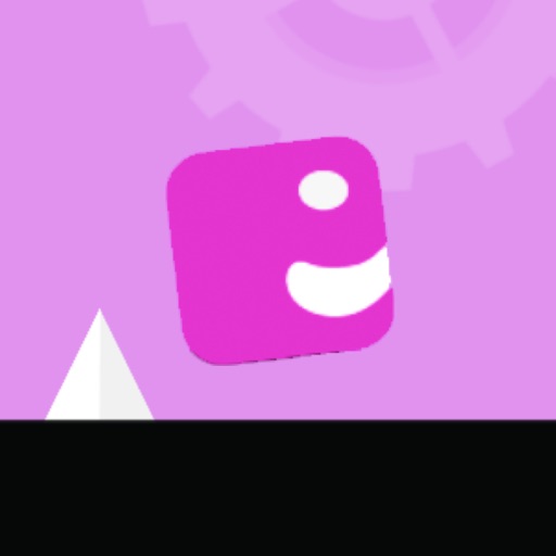 Pink Jump Icon