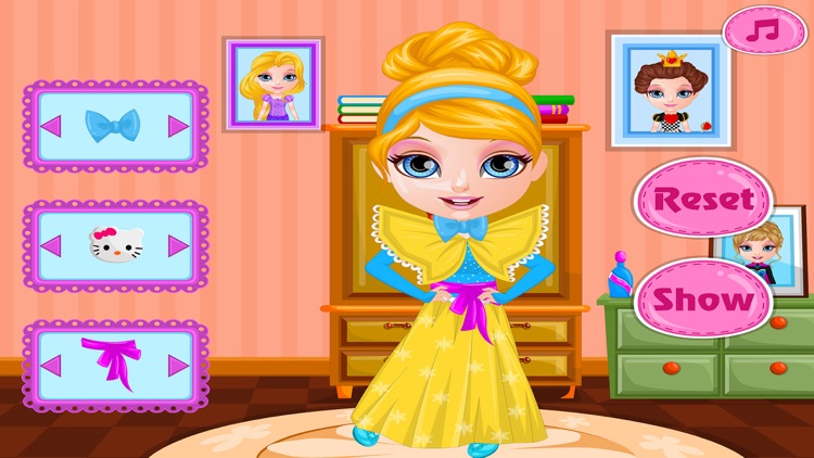 Princess Dress Design ~ Make your own dress screenshot-4