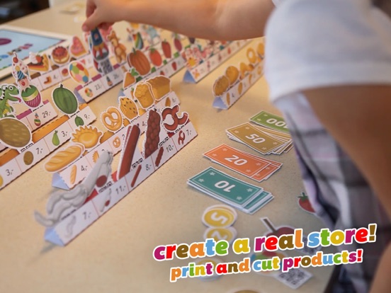 Storest - Kids Love Playing Store... Paper store! iPad app afbeelding 1