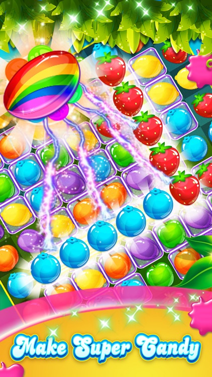 Charm Fruits Garden - New Sweet Match3 Blast
