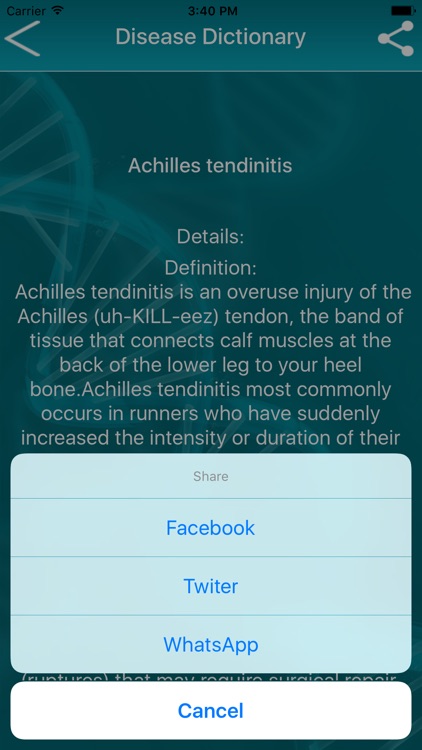 Best Medical Disease Dictionary Offline screenshot-4