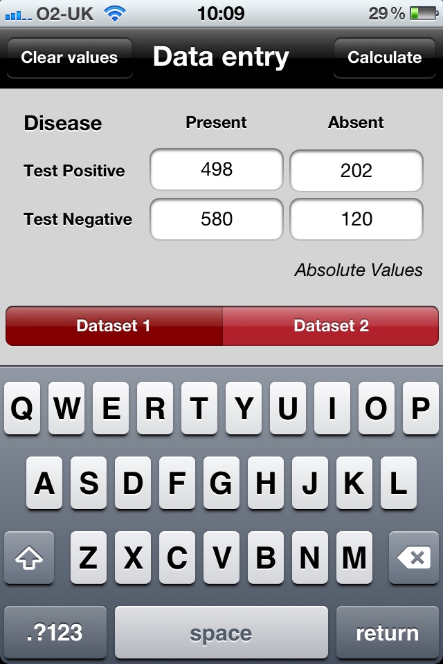 Diagnostic Test Calculator screenshot 4