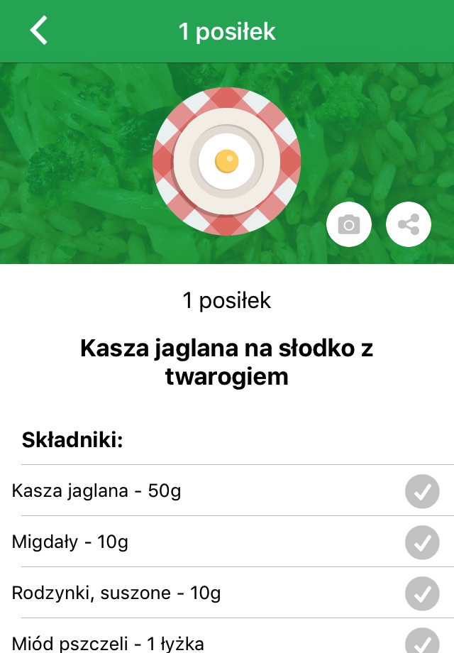 Dieta wegetariańska screenshot 2