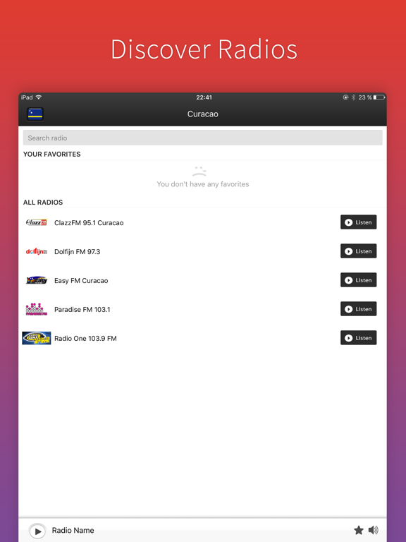 Screenshot #4 pour Radio Curacao - Radios CUR FREE