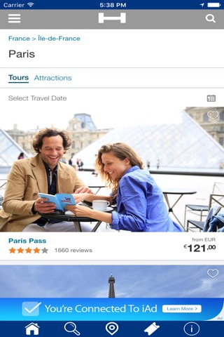 パリ 地図と旅行ツアーで今夜のために比較し、予約ホテルのおすすめ画像2