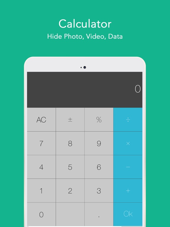 Screenshot #4 pour Calculator - Hide Photo, Video, Data