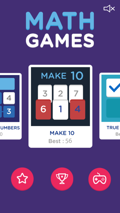 Screenshot #2 pour Math games - The best 5 brain games