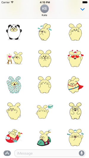 Fat Rabbit sticker pack(圖2)-速報App