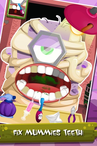 Inside Monster Nick's Halloween Dentist – Teeth Games for Minion Free screenshot 2