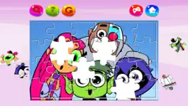 Game screenshot Cartoon Jigsaw Puzzles Box for Teen Titans Go mod apk