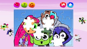 Cartoon Jigsaw Puzzles Box for Teen Titans Go screenshot #1 for iPhone