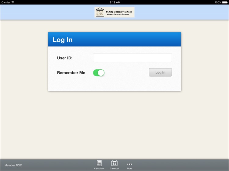 Main Street Bank Mobile Banking