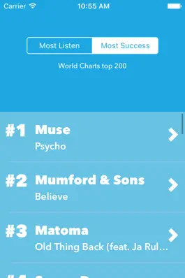 Game screenshot Music Top 200 Charts apk