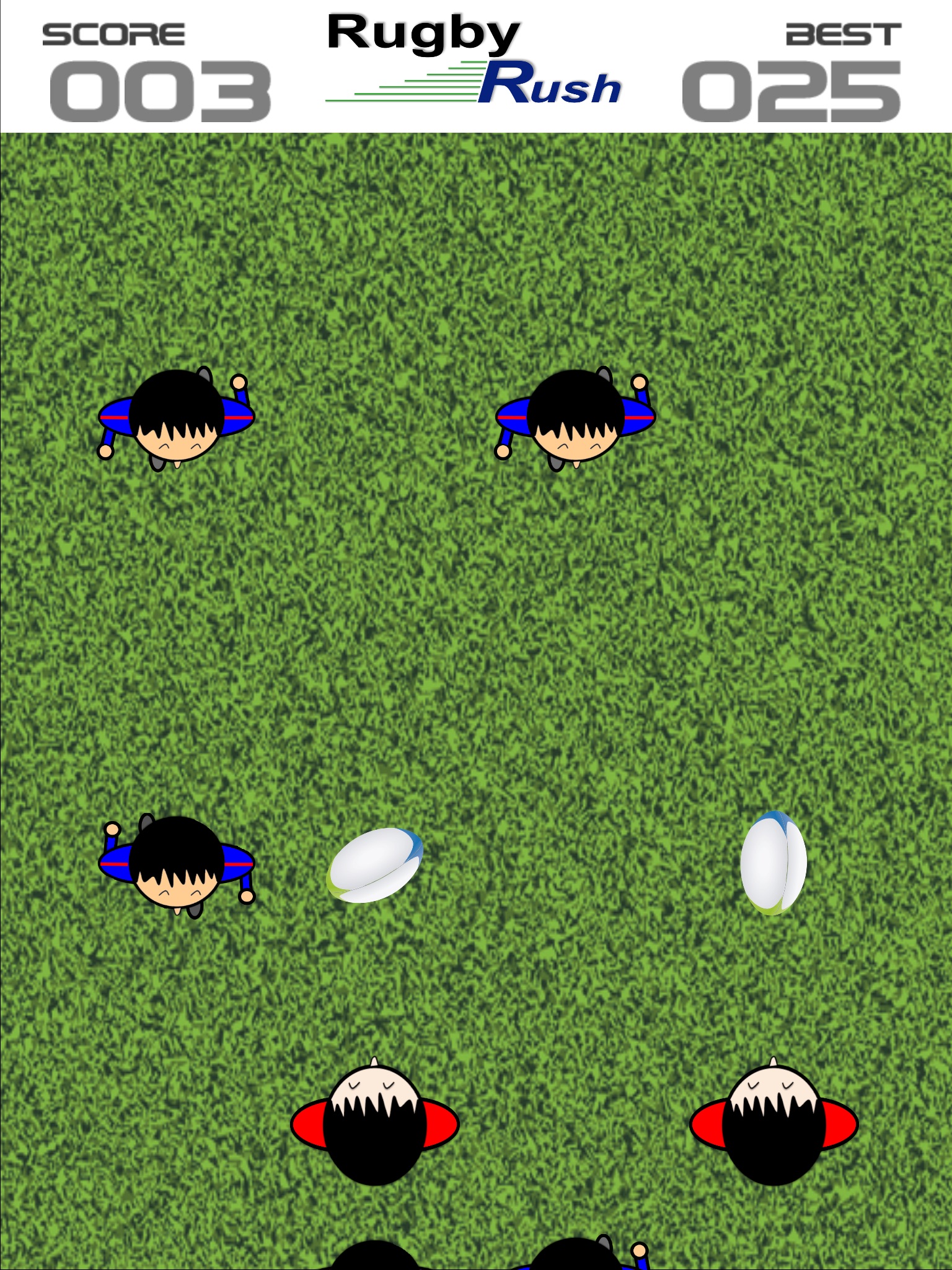 Rugby Rush screenshot 2