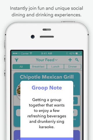 FoodGroops screenshot 2