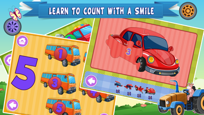 How to cancel & delete Toddler Trucks World Count and Touch- 123 counting Activity Game for kids from iphone & ipad 2