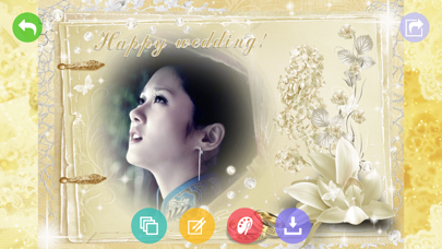 Screenshot #2 pour Wedding Photo Frame & Photo Editor