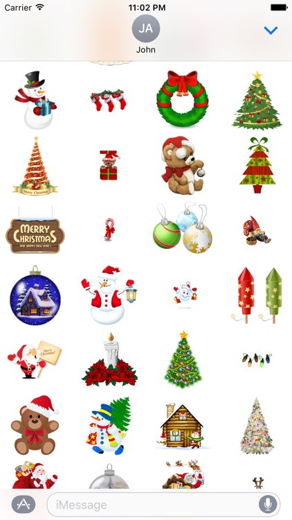 ChristmasGifs! 150+ Christmas Stickers screenshot-3