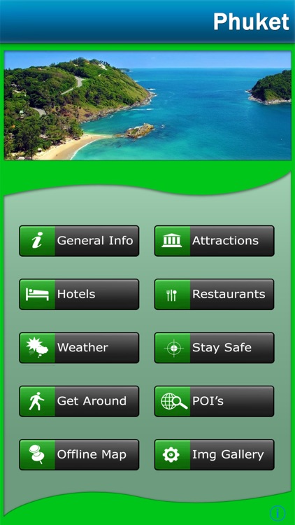 Phuket Island Offline Map Travel Guide