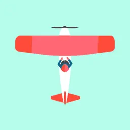Airplane Missiles: Steer plane to avoid missiles app icon