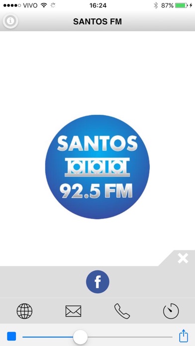 Screenshot #1 pour SANTOS FM 92.5