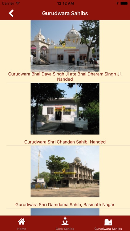 Historical Gurudwaras