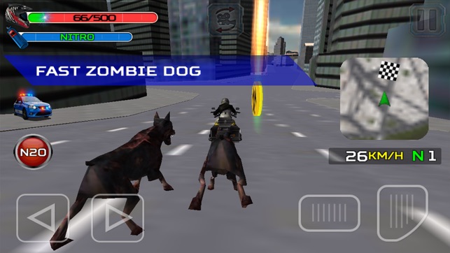 Zombie City : Police MotorCycle