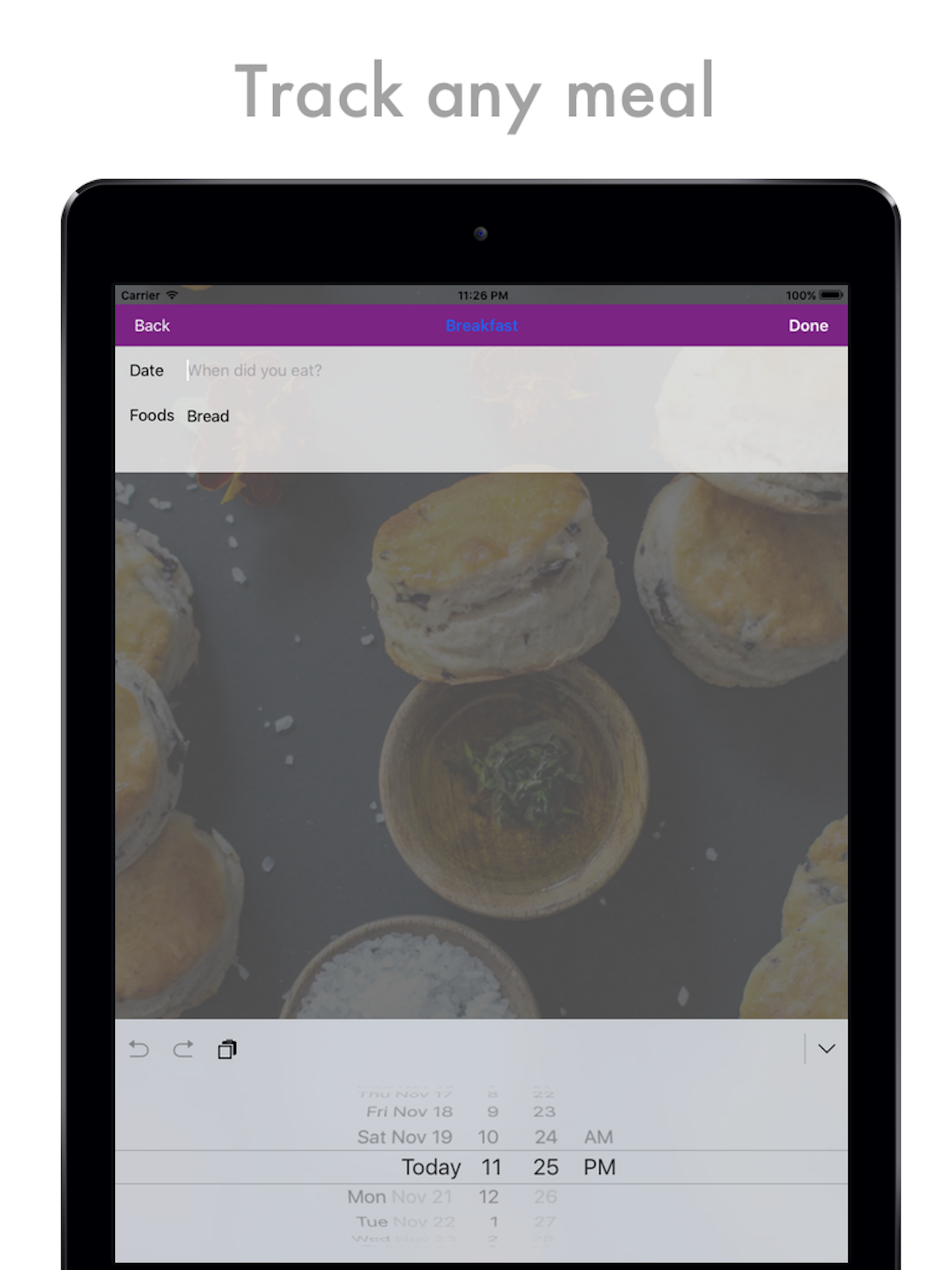 Regime - smart sleep, food and health tracker