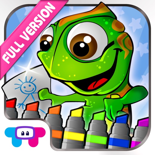 Kids Coloring Book - draw & paint Full Version iOS App