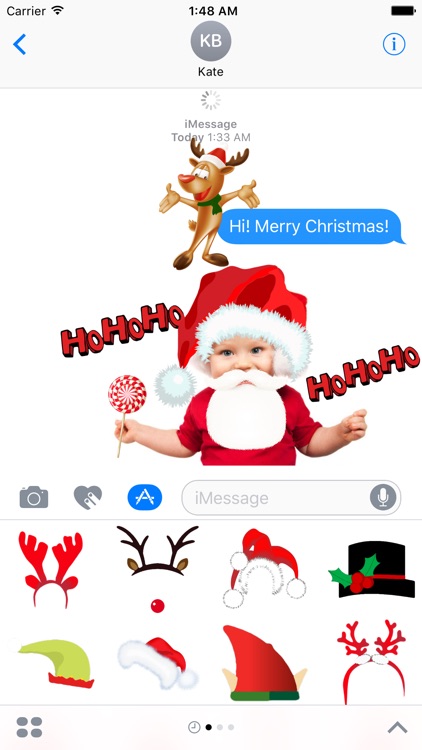 Funny Christmas Stickers for iMessage