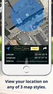 where am i? - gps location & address finder iphone screenshot 2