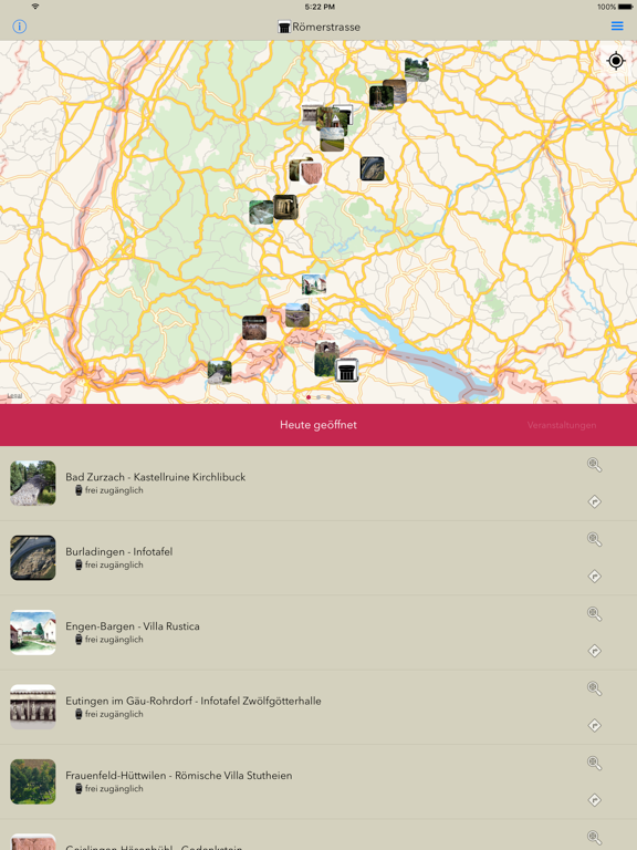 Screenshot #4 pour Roemerstrasse Neckar-Alb-Aare