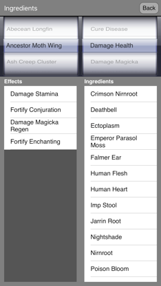 Alchemy for Skyrim ® screenshot 5