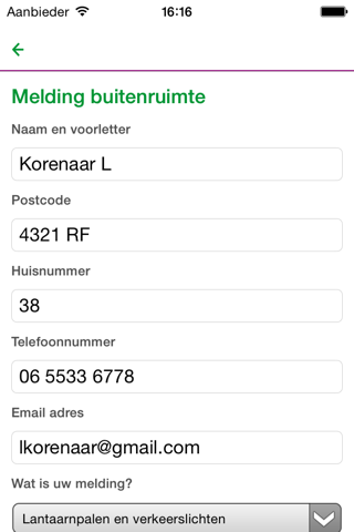 Gemeente Ridderkerk screenshot 2