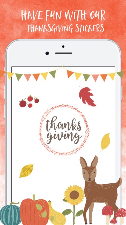 Thanksgiving for iMessage Stickers screenshot-3