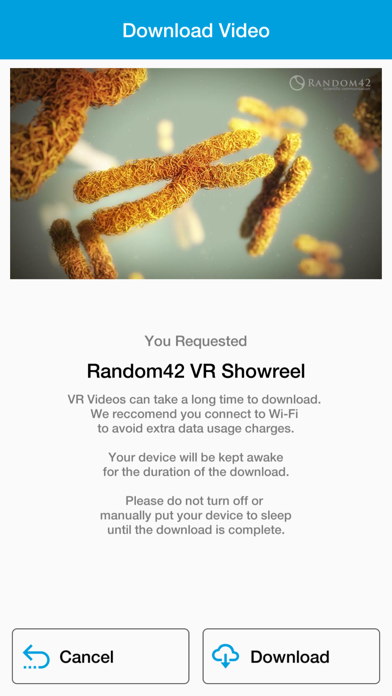 Screenshot #2 pour VR42 Player