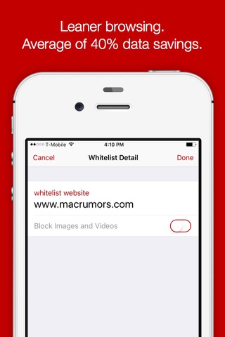 Image Blocker - Browse the Web Faster, Leaner, and Saferのおすすめ画像4
