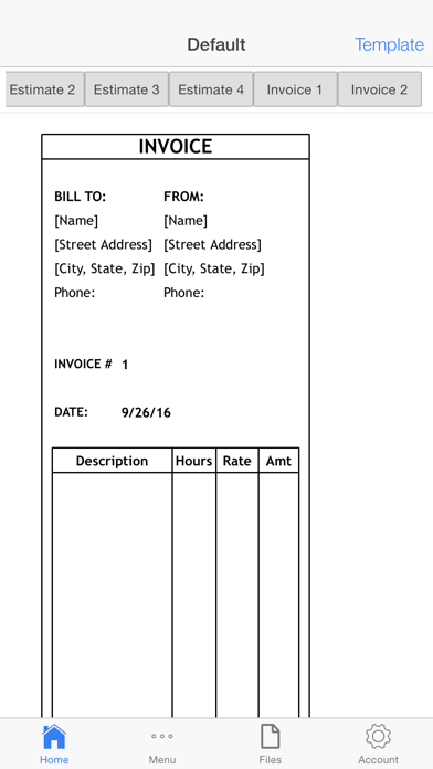 Screenshot #2 pour Computer Repair Invoice