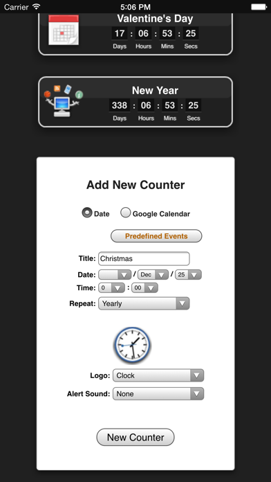 Screenshot #2 pour CountDownr