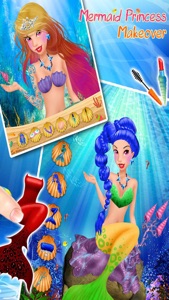 Mermaid Princess Makeover - Girls Game for Kids screenshot #4 for iPhone