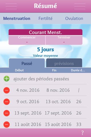 Period Diary Ovulation Tracker screenshot 4