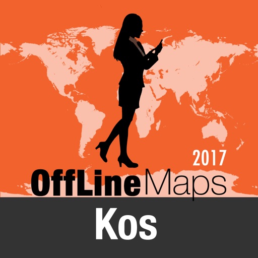 Kos Offline Map and Travel Trip Guide icon