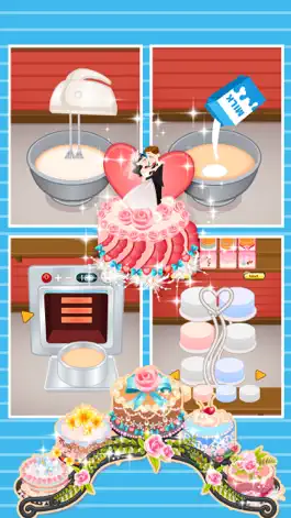 Game screenshot Sweet Wedding Cake Design - Cooking games for girl apk