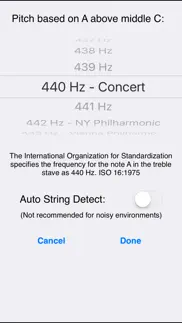 guitar tuner! iphone screenshot 4