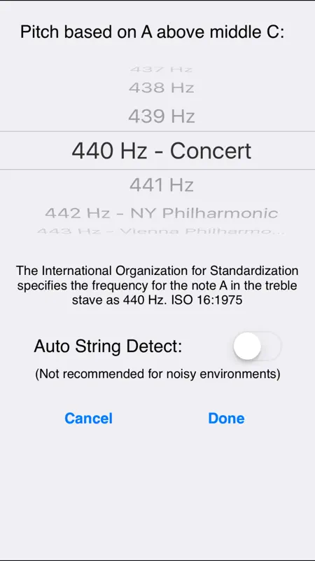 Guitar Tuner! screenshot 4 of 4